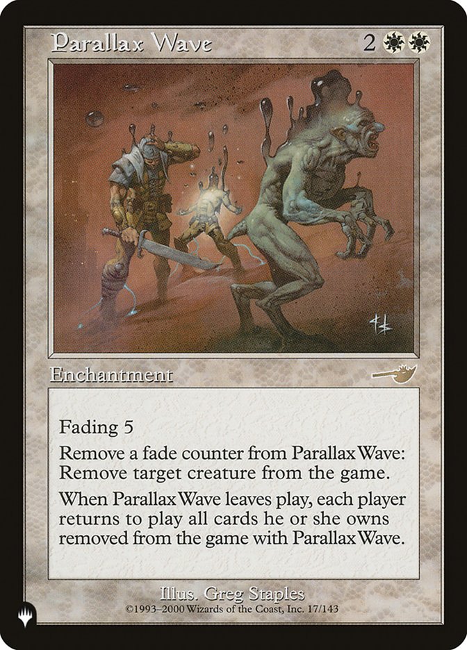 Parallax Wave [The List] Magic: The Gathering