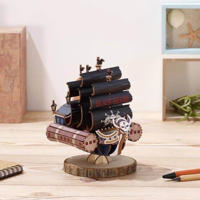 Wa-gu-mi One Piece Saber of Xebec Model Wooden 3D Puzzles