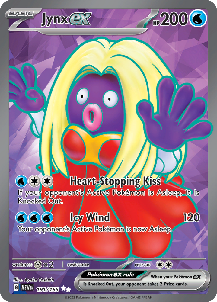 Jynx ex (191/165) [Scarlet & Violet 151] Pokémon