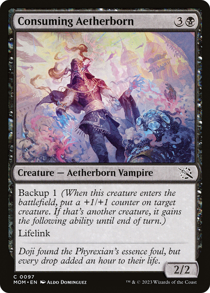 Consuming Aetherborn [March of the Machine] Magic: The Gathering