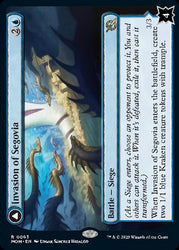 Invasion of Segovia // Caetus, Sea Tyrant of Segovia [March of the Machine] Magic: The Gathering