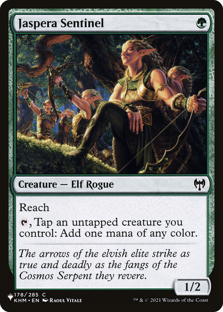 Jaspera Sentinel [The List] Magic: The Gathering