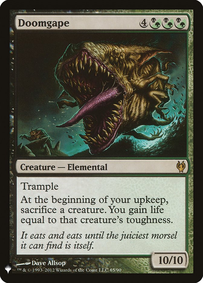 Doomgape [The List] Magic: The Gathering