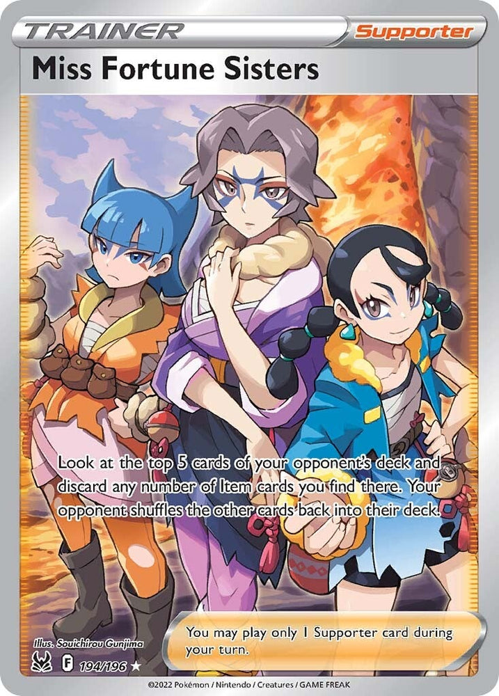 Miss Fortune Sisters (194/196) [Sword & Shield: Lost Origin] Pokémon