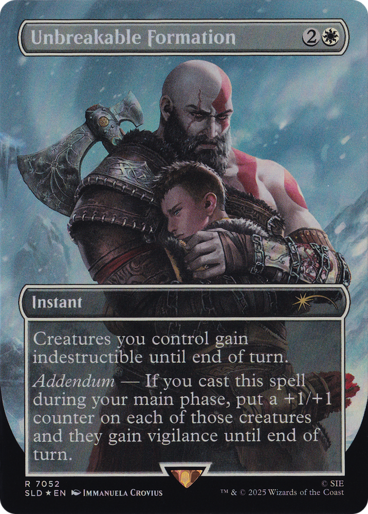 Unbreakable Formation (7052) [Secret Lair Drop Series] Magic: The Gathering