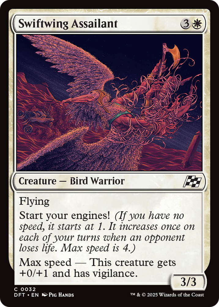 Swiftwing Assailant [Aetherdrift] Magic: The Gathering