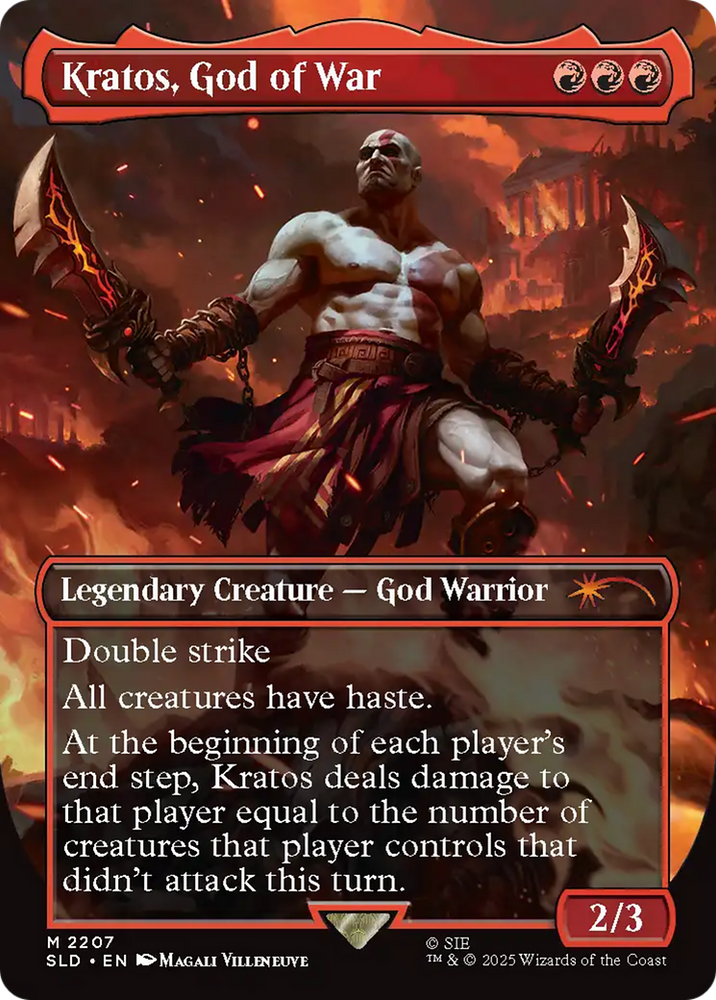 Kratos, God of War [Secret Lair Drop Series] Magic: The Gathering