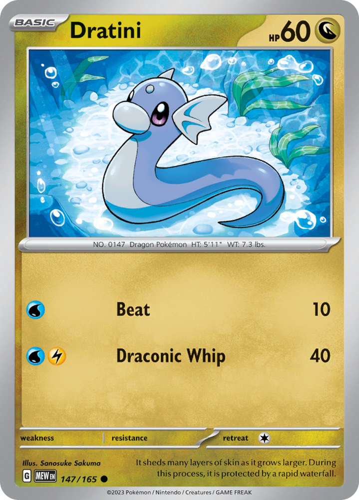 Dratini (147/165) [Scarlet & Violet 151] Pokémon
