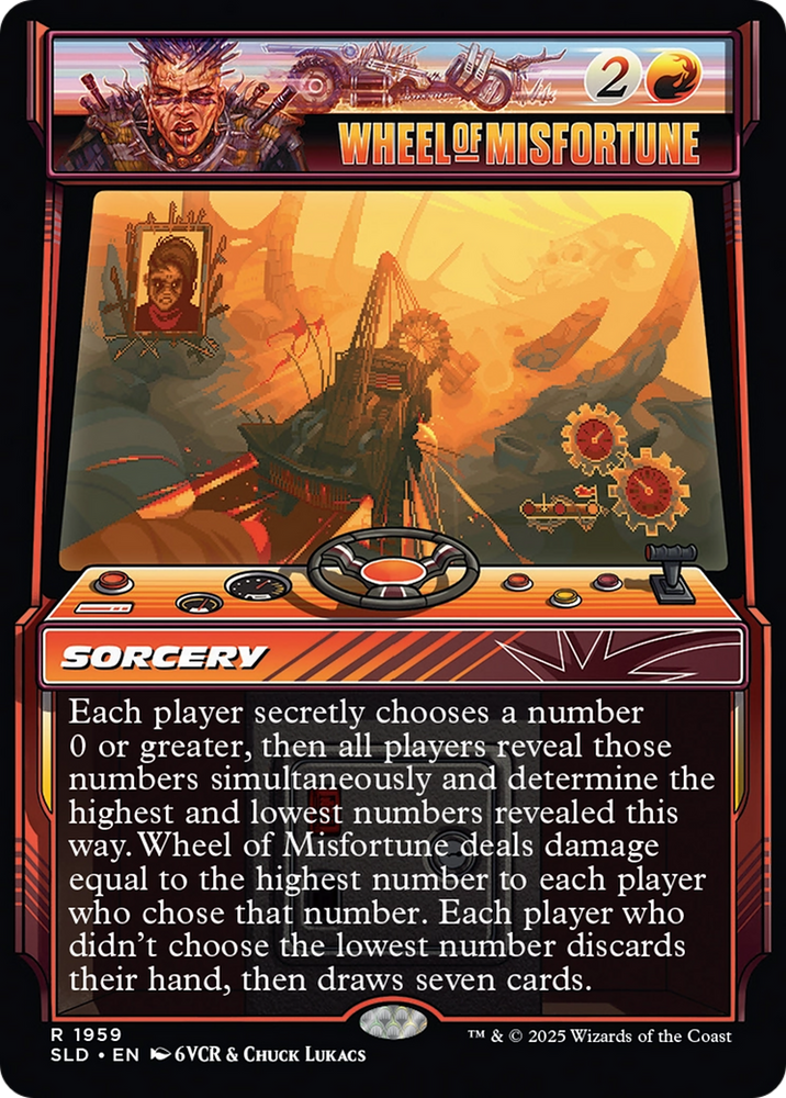 Wheel of Misfortune (1959) [Secret Lair Drop Series] Magic: The Gathering