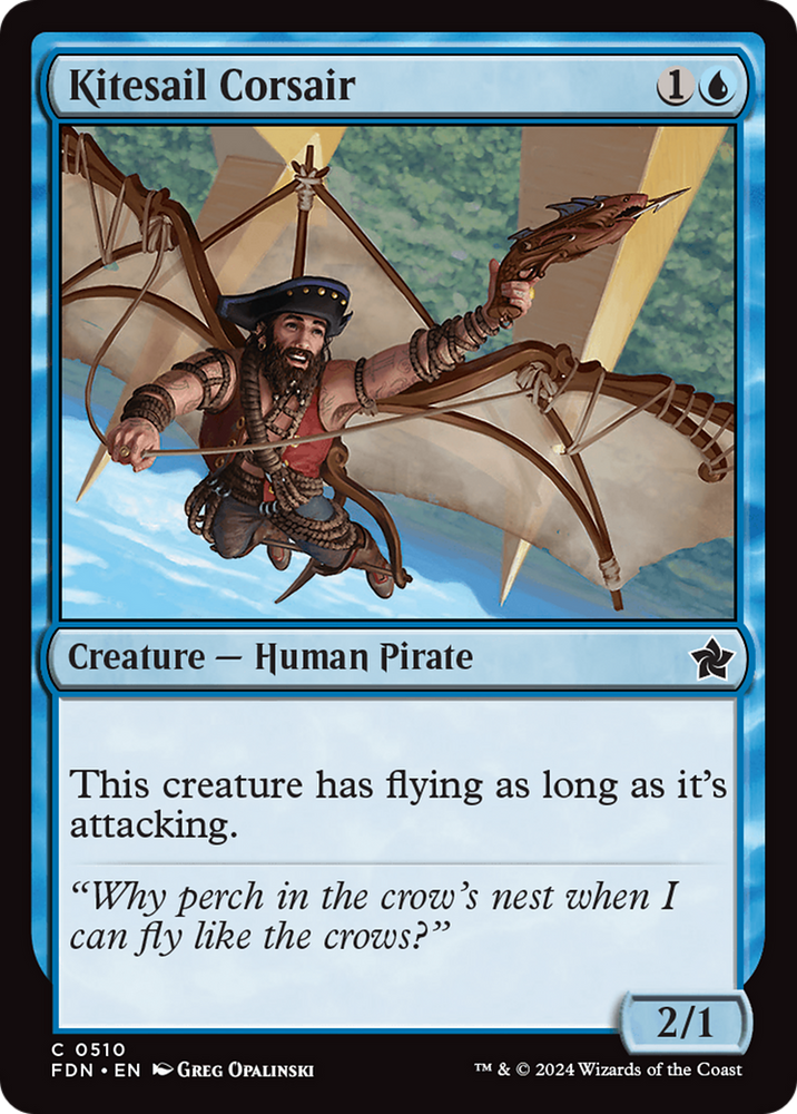 Kitesail Corsair [Foundations] Magic: The Gathering