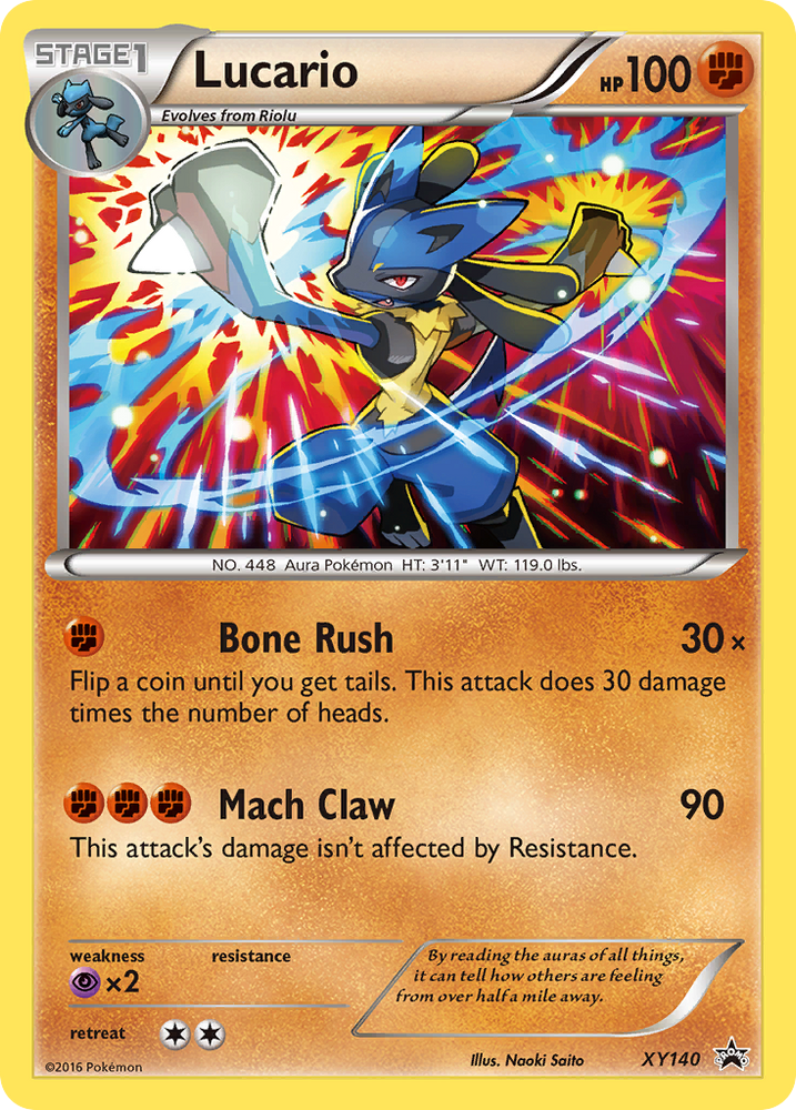 Lucario (XY140) [XY: Black Star Promos] Pokémon