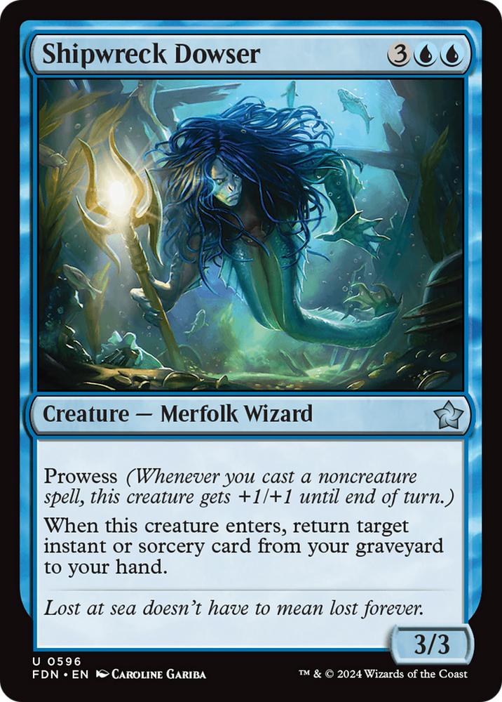Shipwreck Dowser [Foundations] Magic: The Gathering