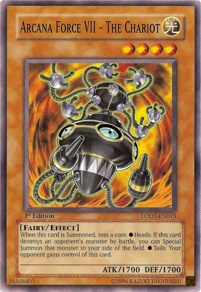 Arcana Force VII - The Chariot [LODT-EN013] Common Yu-Gi-Oh!