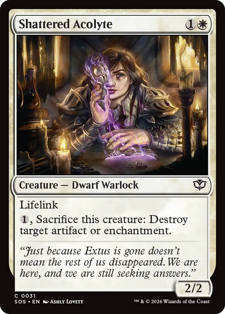 Shattered Acolyte [Secrets of Strixhaven] Magic: The Gathering