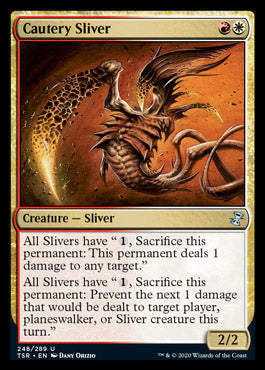 Cautery Sliver [Time Spiral Remastered] Magic: The Gathering