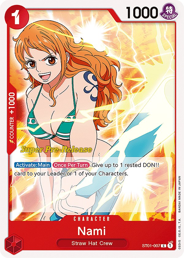 Nami [Super Pre-Release Starter Deck: Straw Hat Crew] Bandai