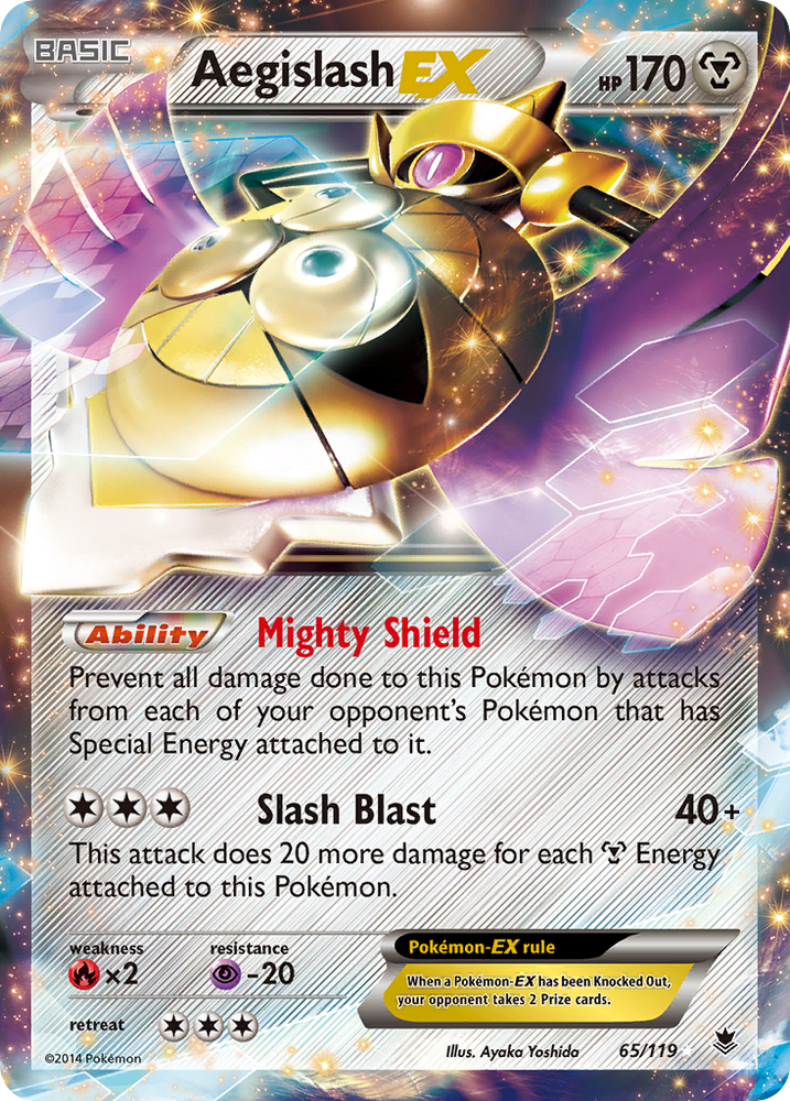 Aegislash EX (65/119) [XY: Phantom Forces] Pokémon