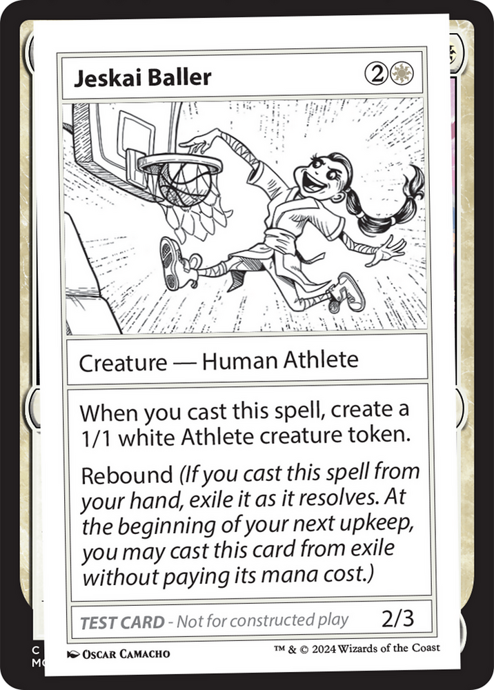 Jeskai Baller [Mystery Booster 2 Playtest Cards] Magic: The Gathering