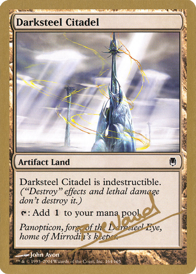 Darksteel Citadel (Manuel Bevand) [World Championship Decks 2004] Magic: The Gathering
