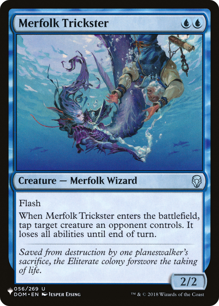 Merfolk Trickster [The List] Magic: The Gathering