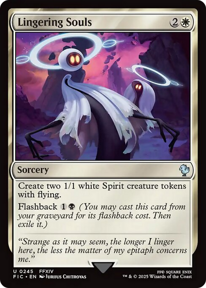 Lingering Souls [FINAL FANTASY Commander] Magic: The Gathering