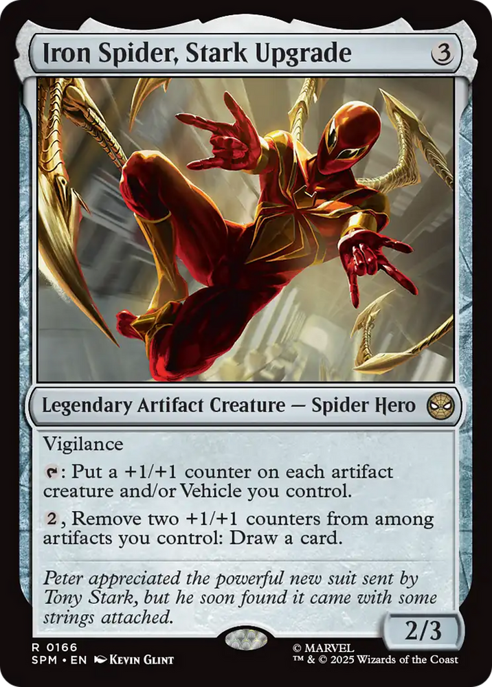 Iron Spider, Stark Upgrade [Marvel's Spider-Man] Magic: The Gathering