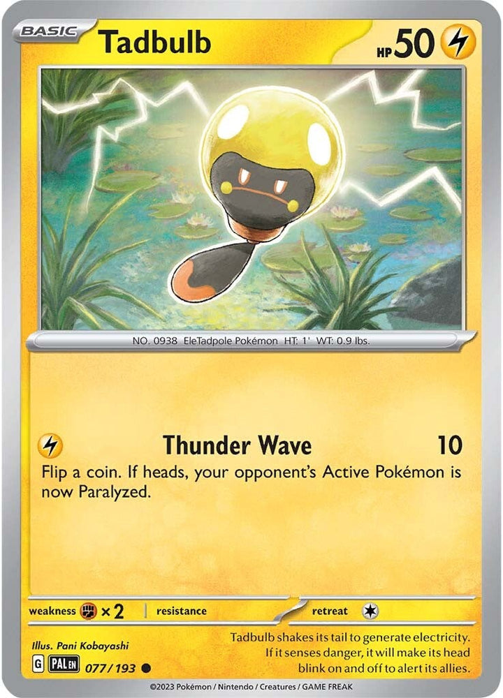 Tadbulb (077/193) [Scarlet & Violet: Paldea Evolved] Pokémon