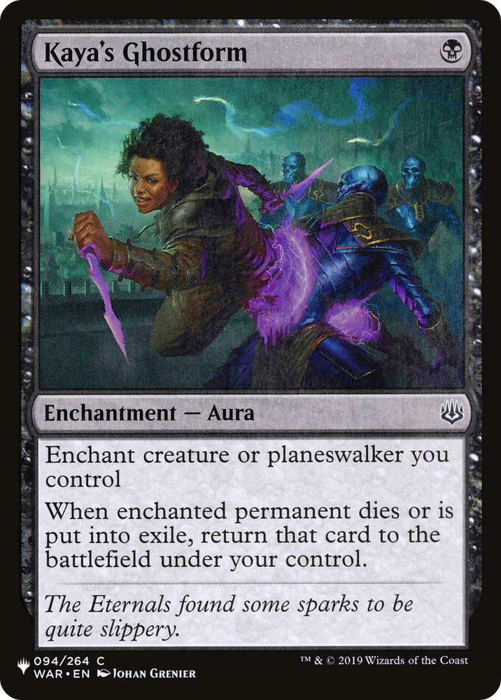 Kaya's Ghostform [The List] Magic: The Gathering