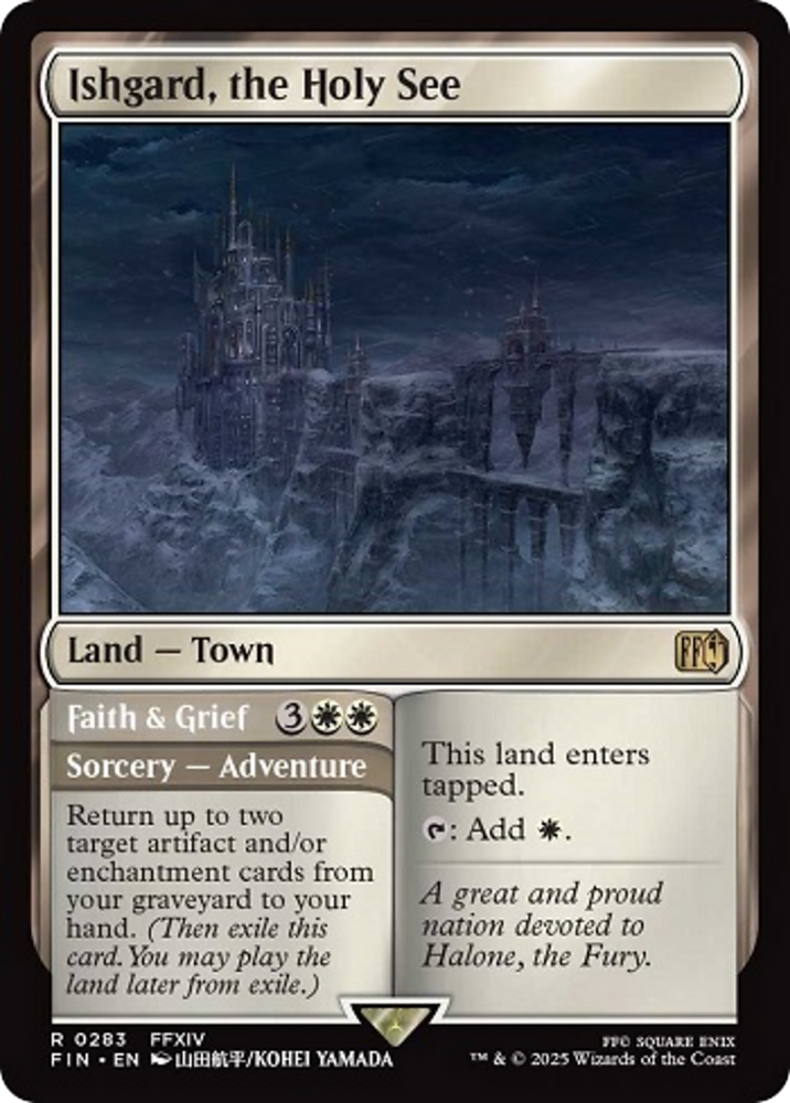 Ishgard, the Holy See [FINAL FANTASY] Magic: The Gathering