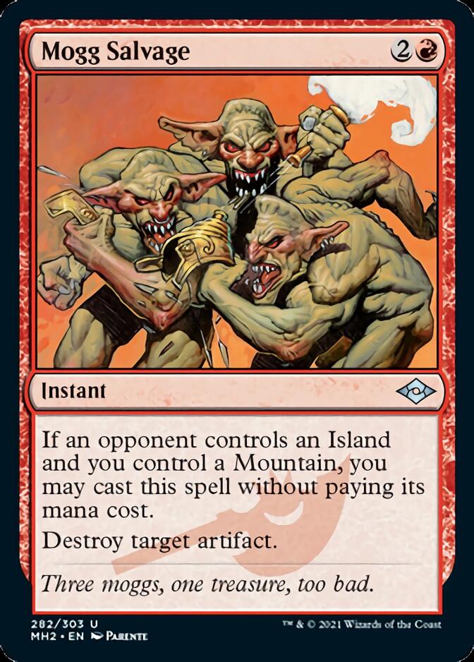 Mogg Salvage (Foil Etched) [Modern Horizons 2] Magic: The Gathering