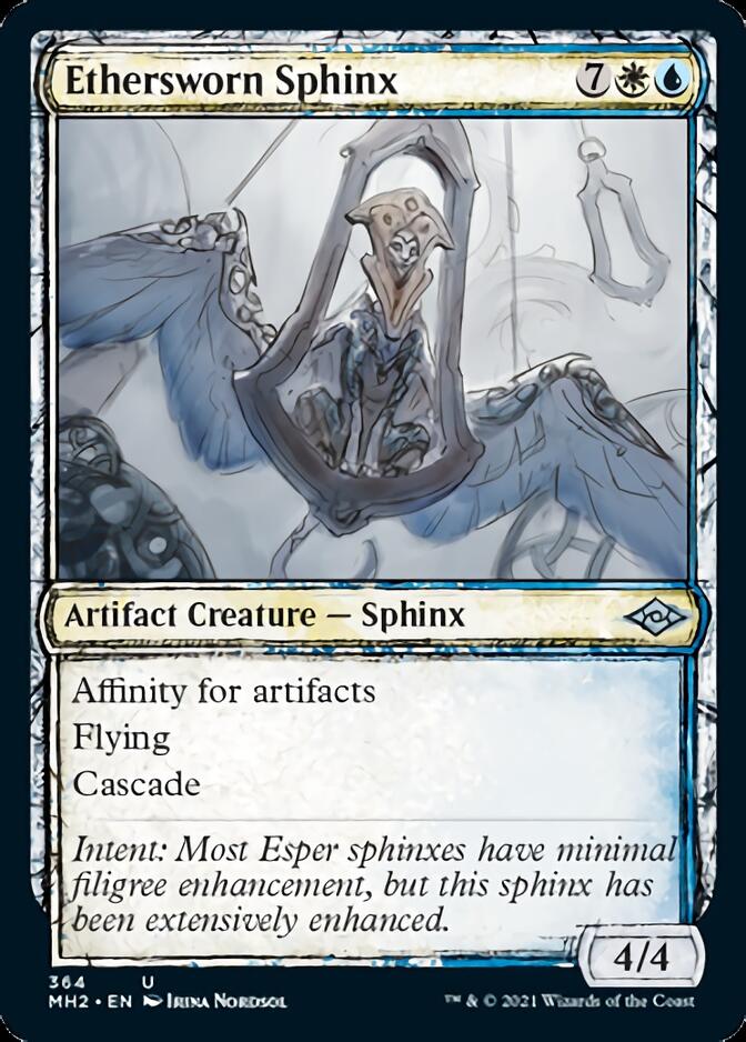 Ethersworn Sphinx (Sketch) [Modern Horizons 2] Magic: The Gathering