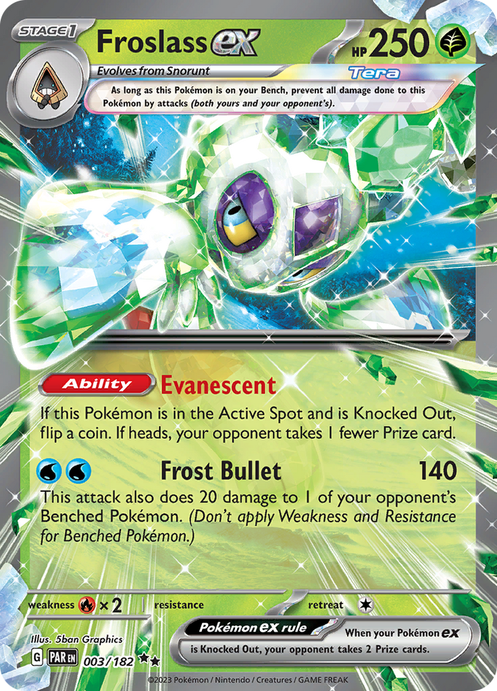 Froslass ex (003/182) [Scarlet & Violet: Paradox Rift] Pokémon