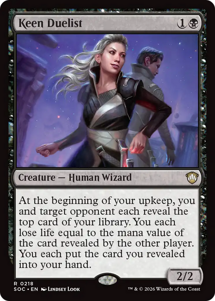 Keen Duelist [Secrets of Strixhaven Commander] Magic: The Gathering
