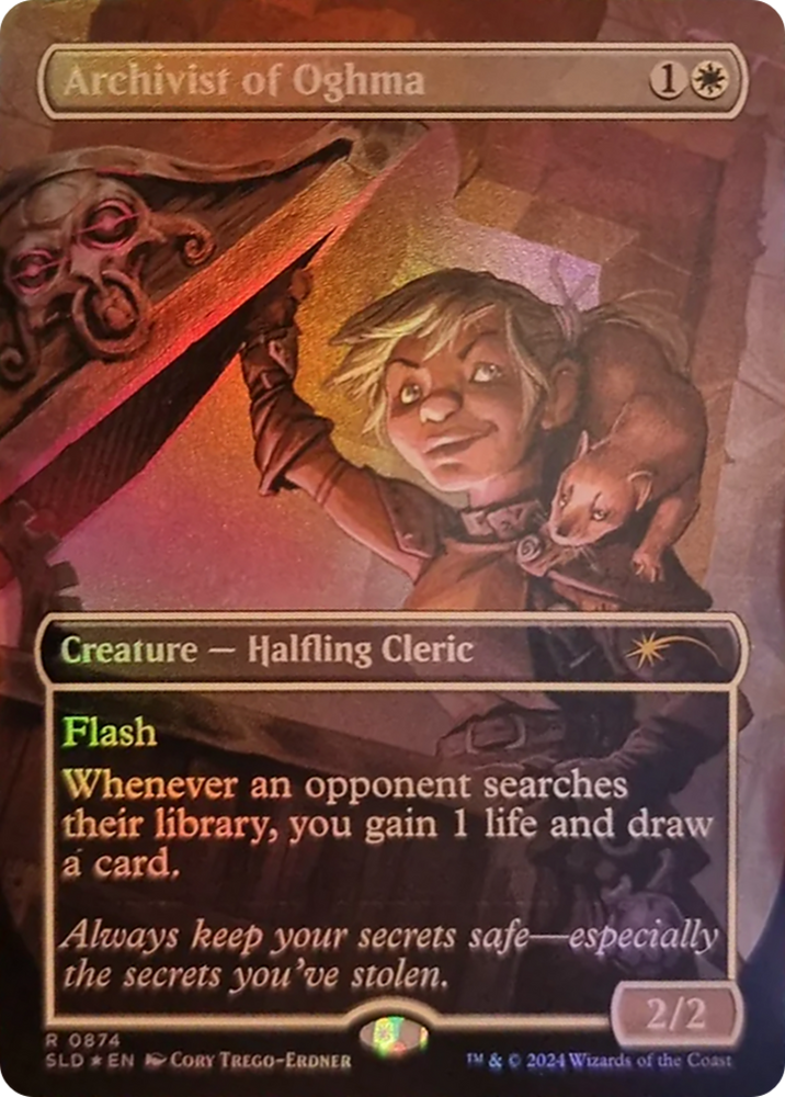 Archivist of Oghma (Rainbow Foil) [Secret Lair Drop Series] Magic: The Gathering