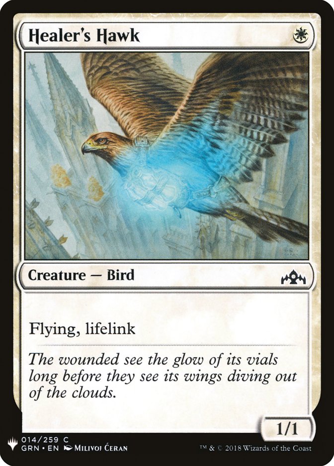 Healer's Hawk [Mystery Booster] Magic: The Gathering