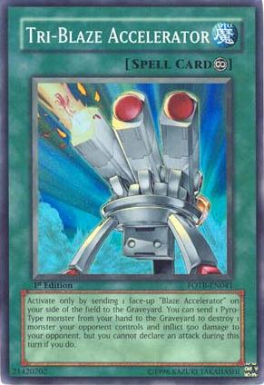 Tri-Blaze Accelerator [FOTB-EN041] Super Rare Yu-Gi-Oh!