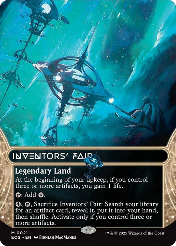 Inventors' Fair (0021) (Borderless) [Edge of Eternities: Stellar Sights] Magic: The Gathering