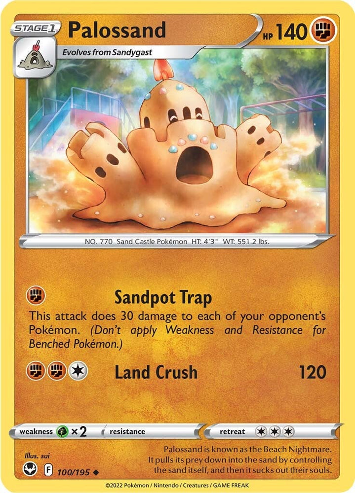 Palossand (100/195) [Sword & Shield: Silver Tempest] Pokémon