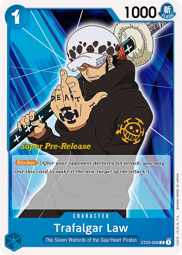 Trafalgar Law [Super Pre-Release Starter Deck: The Seven Warlords of the Sea] Bandai
