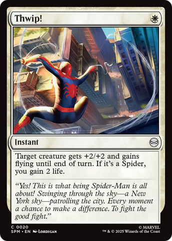 Thwip! [Marvel's Spider-Man] Magic: The Gathering