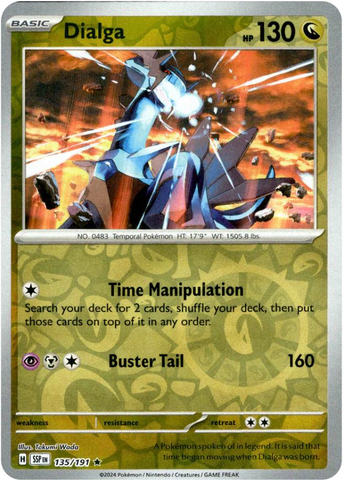 Dialga (135/191) [Scarlet & Violet: Surging Sparks] Pokémon