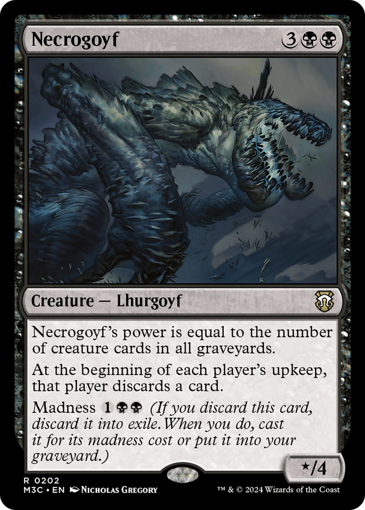 Necrogoyf [Modern Horizons 3 Commander] Magic: The Gathering
