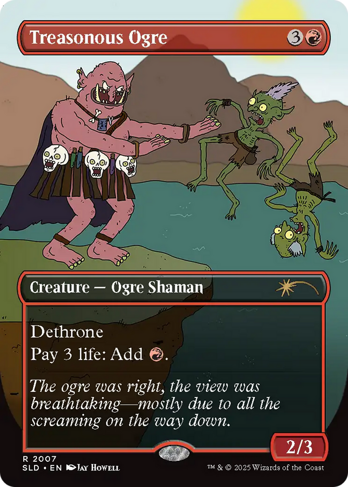 Treasonous Ogre [Secret Lair Drop Series] Magic: The Gathering