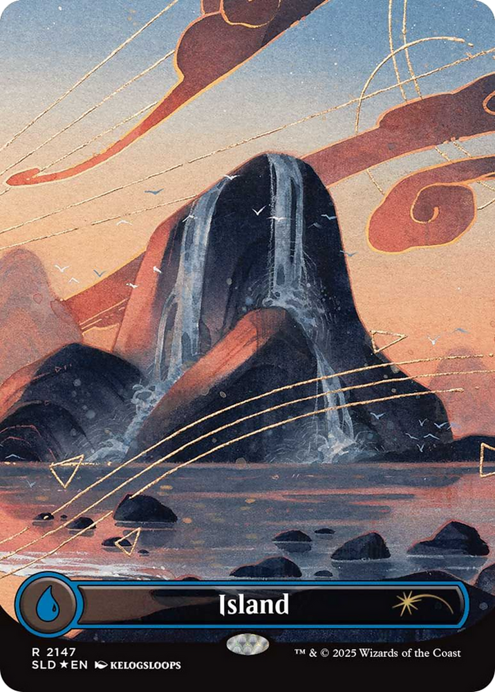 Island (2147) [Secret Lair Drop Series] Magic: The Gathering