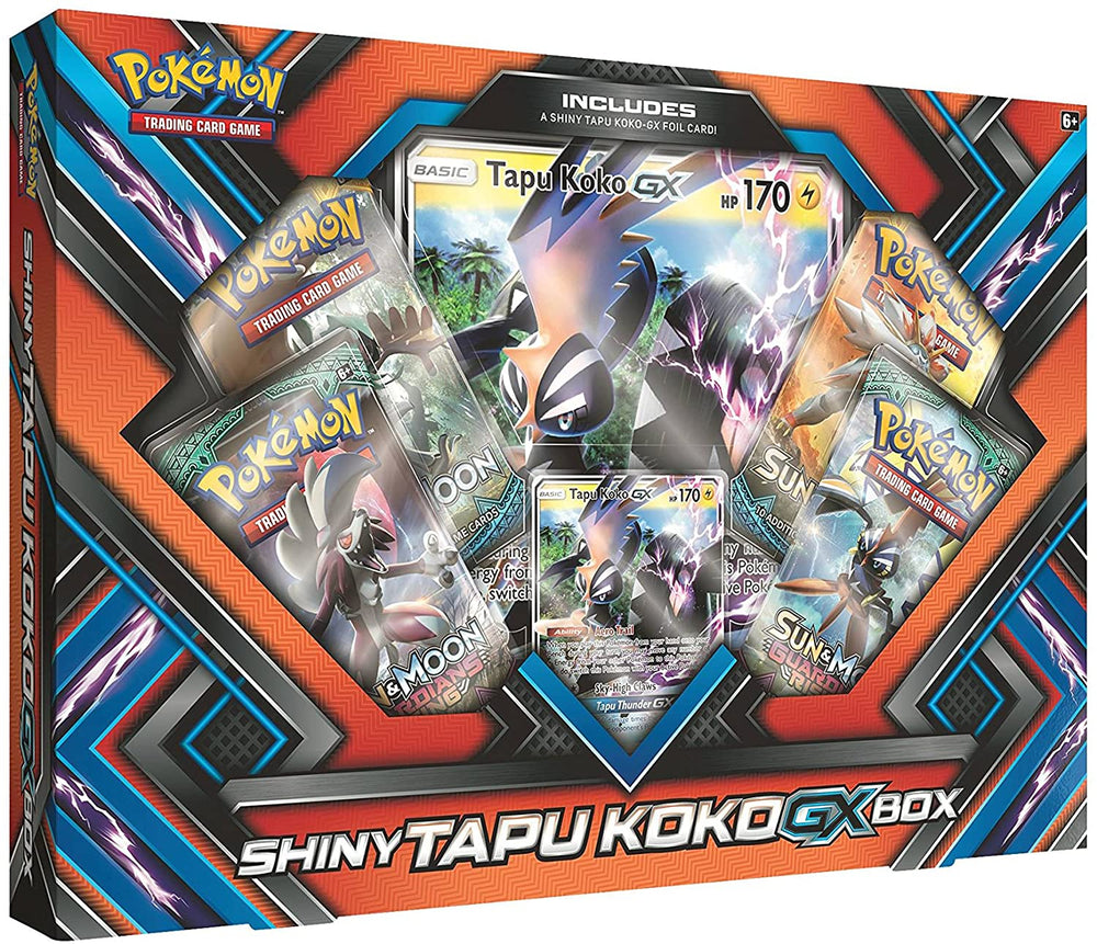 Shiny Tapu Koko GX Box Pokémon