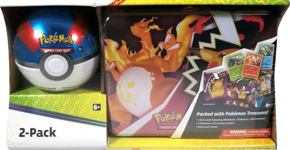 2-Pack Fall 2020 (Collector's Chest Tin/Great Ball) (Retail Exclusive) Pokémon