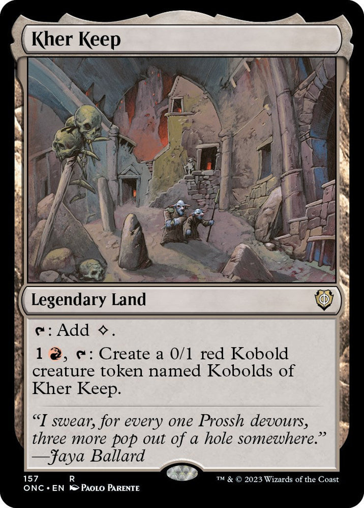 Kher Keep [Phyrexia: All Will Be One Commander] Magic: The Gathering
