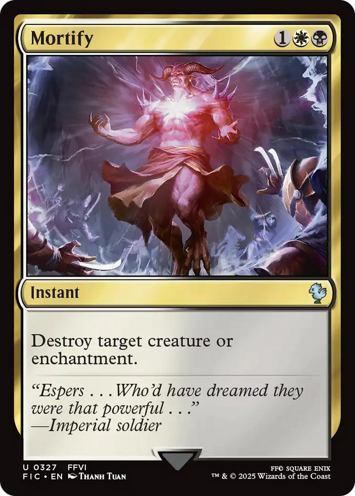 Mortify [FINAL FANTASY Commander] Magic: The Gathering