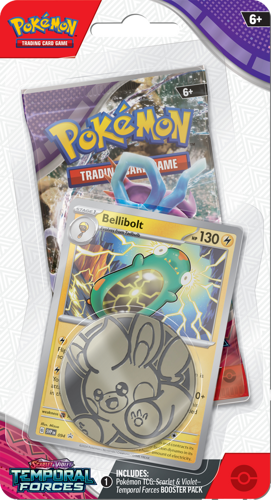 Scarlet & Violet: Paldean Fates - Single Pack Blister (Carvanha) Pokémon