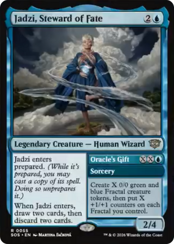 Jadzi, Steward of Fate [Secrets of Strixhaven] Magic: The Gathering
